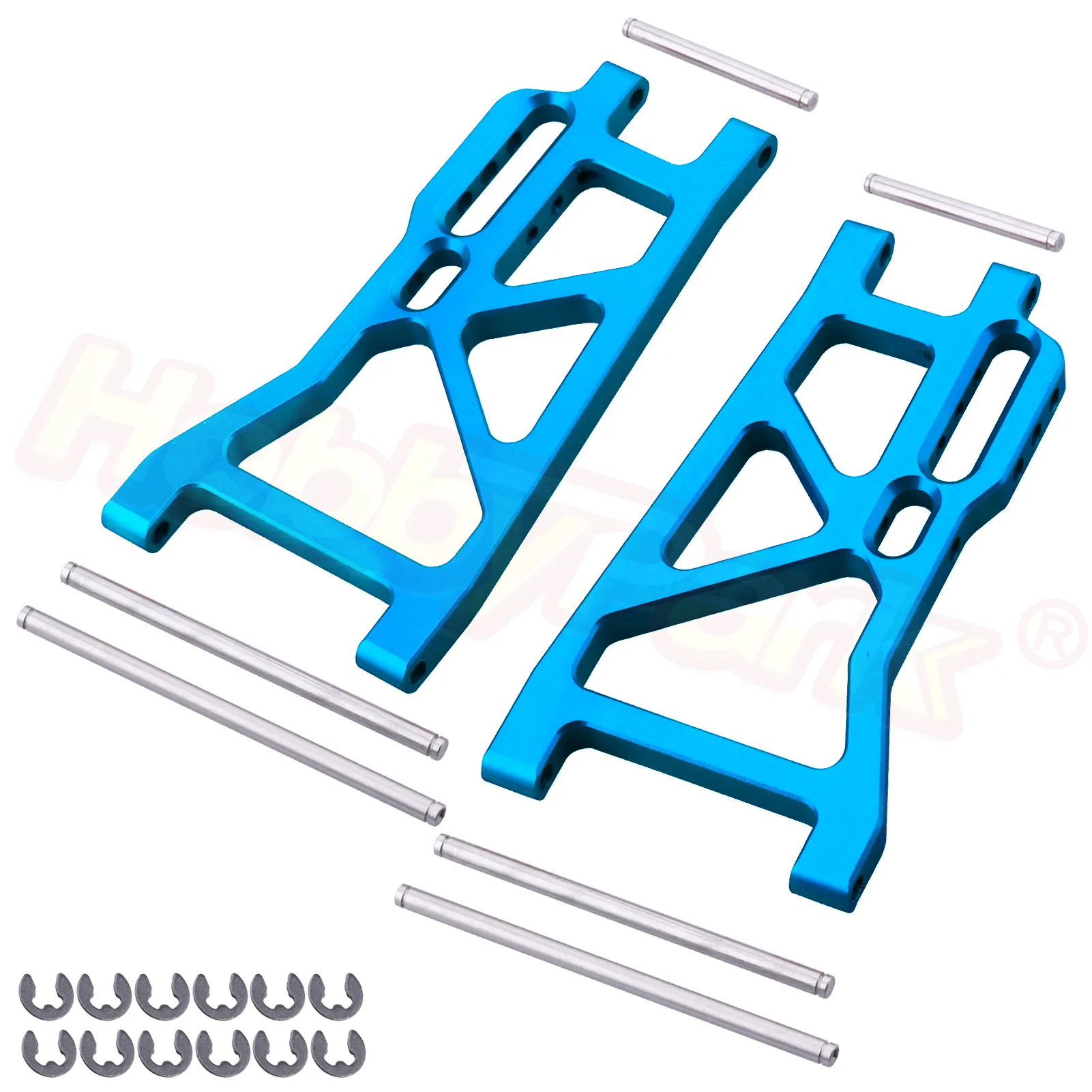 FS Racing 513008 Rear Lower Suspension Arm (AL.) For 1/10 Monster Truck 51805 FS538 10YW, Buggy 53625, Desert Buggy FS539 10YW