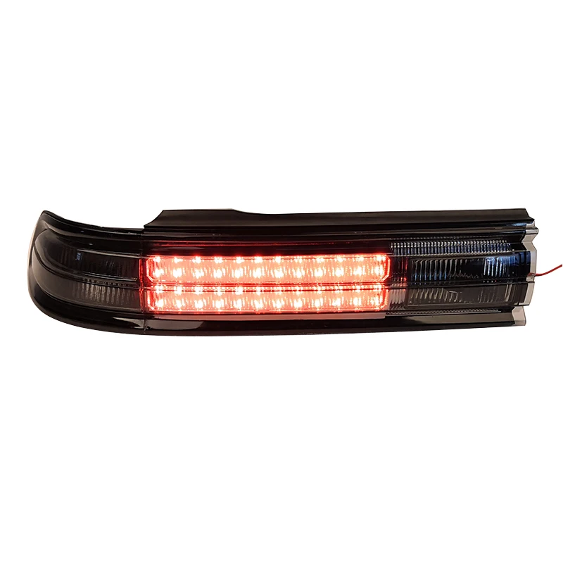 Car Modified LED Brown Rear Tail Lamp Brake Llight turn Signal for Toyota MARK 2 GX90 1992 1993 1994 1995 3PCS