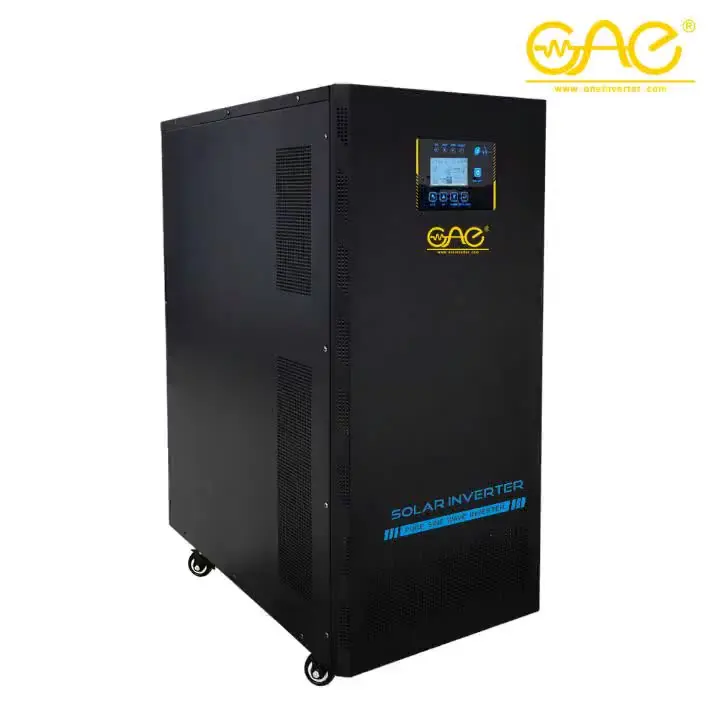Inverter a onda sinusoidale pura da 30kw cc a ca ad alta efficienza per inverter solare per applicazioni domestiche