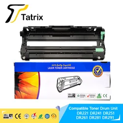 Tatrix Premium Compatible Laser Color Toner Drum Unit DR221 DR241 DR251 DR261 DR281 DR291 for Brother HL-3140CW/3150CDW/ 3170CDW