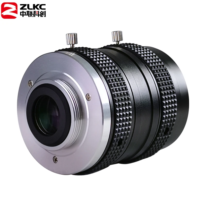 5 Mega Pixel C Mount 35 Mm 1-Inch Độ Biến Dạng Thấp Của Nó/Thị Giác Máy Cố Định Độ Dài Tiêu Cự Ống Kính công Nghiệp Máy Ảnh Bằng Tay Iris