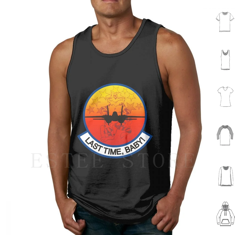 F-14 Tomcat 'last Time , Baby!' Tank Tops Vest Tomcat F14 Grumman Planes Navy Jets Fighter Military Fighterjet Jet