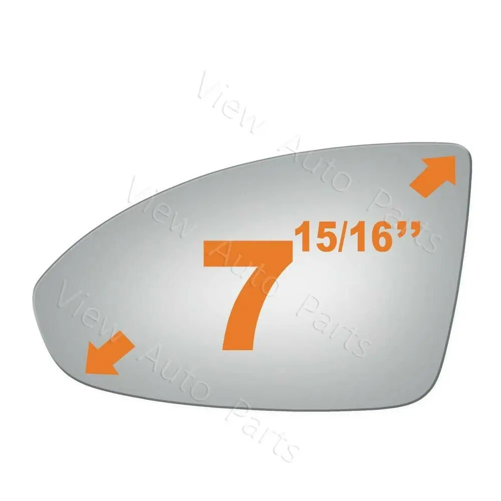 For 2011-2016 CHEVROLET CRUZE New Mirror Glass+Adhesive Driver Left Side