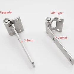 Customized 2PCS Upgrade High Quality Solid Stainless steel T Type Container Hinges For Wooden Cases Door Hinge marine yacht