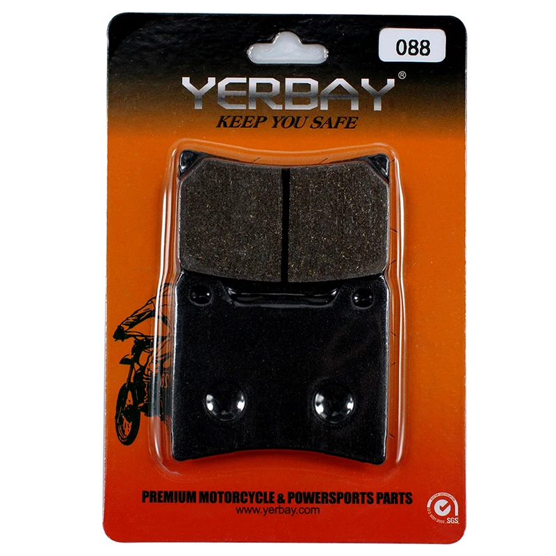 Motorcycle Rear Brake Pads for Yamaha XV 1100 XVS 1100 Dragstar FJ1200 V-MAX 12 XJR 1200 XJR 1300 1988 1989 1990 1991 1992-2007