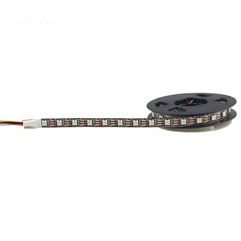 Tira de luces LED direccionable para exteriores, luz flexible de píxeles, SK6812, 5050, RGBW, 60LED/M