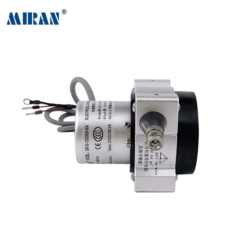 Miran Linear Wire Encoder SM-S-P High Precision Square Wave Output Draw Wire Encoder Linear Displacement Sensor