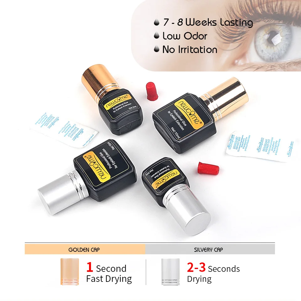 5ml Korea Sky Eyelash Extension Glue Fast Drying Strong False Eyelashes Graft Glue Long Lasting No Irritant Lashes Glue