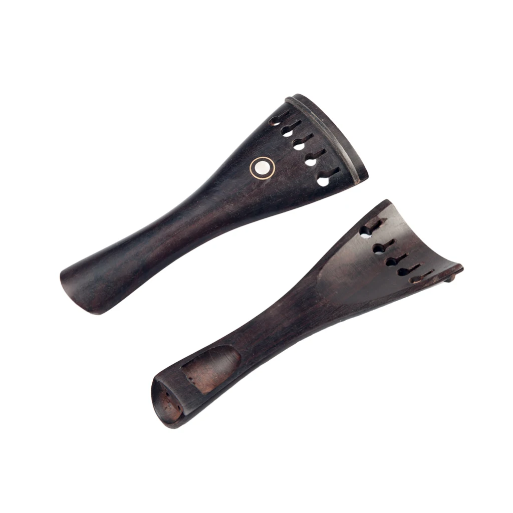 NAOMI Violin Luthier Project 4/4 Violin Ebony Tailpiece  5 STRING Violin Tailpiece Violin Accessories Ebony Tailpiece NEW