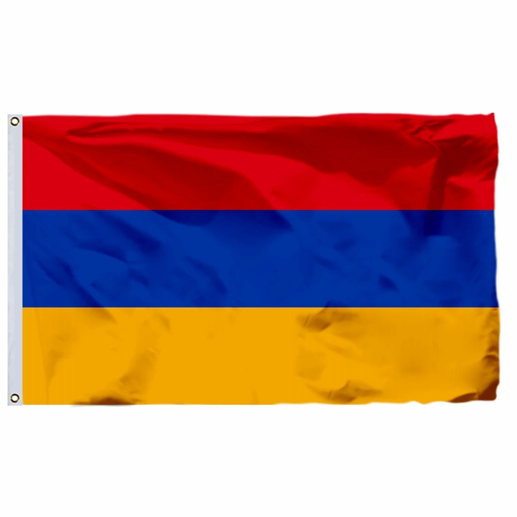 

Republic Armenia Flag 90x150cm 3x5ft 100D Polyester Armenia Armenian Flags And Banners National Flag Country Banner