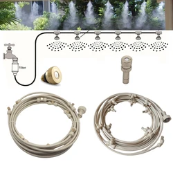 6/9/12/15/18M Hoge Kwaliteit Cooling Water Mist Spuit Systeem Tuin Vernevelaar Outdoor misting Kit Voor Kas