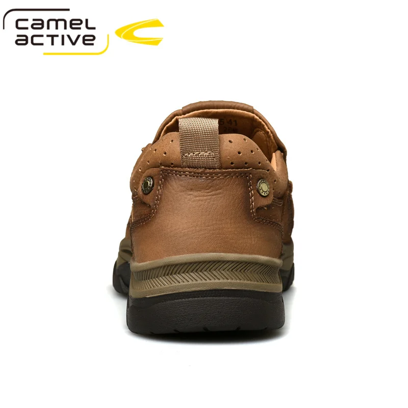 Camel Active Spring Autumn New Soft Genuine Leather Men Loafers Fashionable and Comfortable Casual Men Shoes Male Footwear