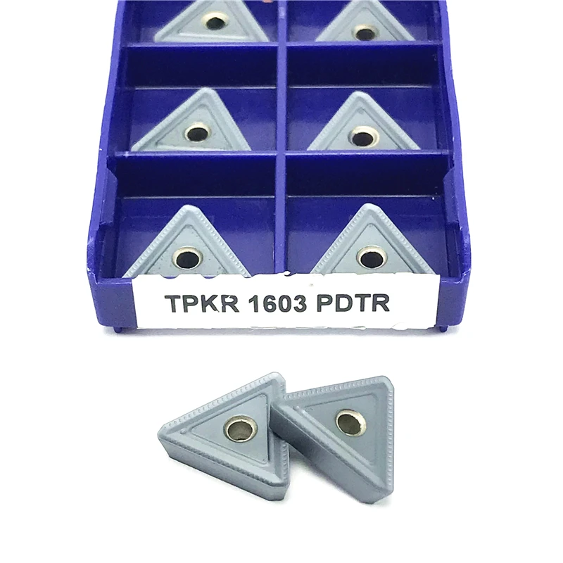 TPKR1603 PDTR LT30 External Turning Tool Cutting Tool Carbide Insert TPKR 1603 Metal Lathe Tool Turning Insert CNC Tools