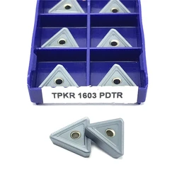 TPKR1603 PDTR LT30 utensile per tornitura esterna utensile da taglio inserto in metallo duro tappa 1603 utensile per tornio in metallo inserto per tornitura utensili CNC