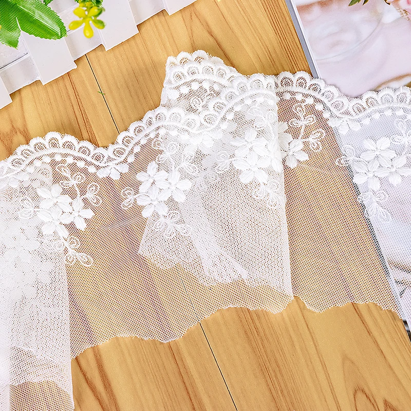 New Products Lace Mesh Embroidery Clothing Accessories Skirt Collar Clothing Mesh Embroidery Fabric RS3643