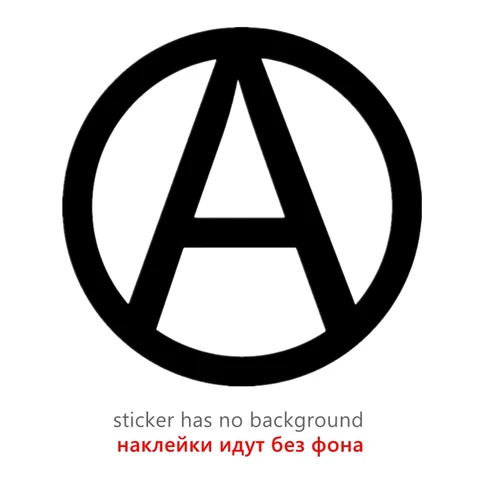 30457# наклейки на авто Знак Анархия водонепроницаемые наклейки на машину наклейка для авто автонаклейка стикер этикеты винила наклейки стайлинга автомобилей украшения на бампере автомобиля несколько размеров без фона
