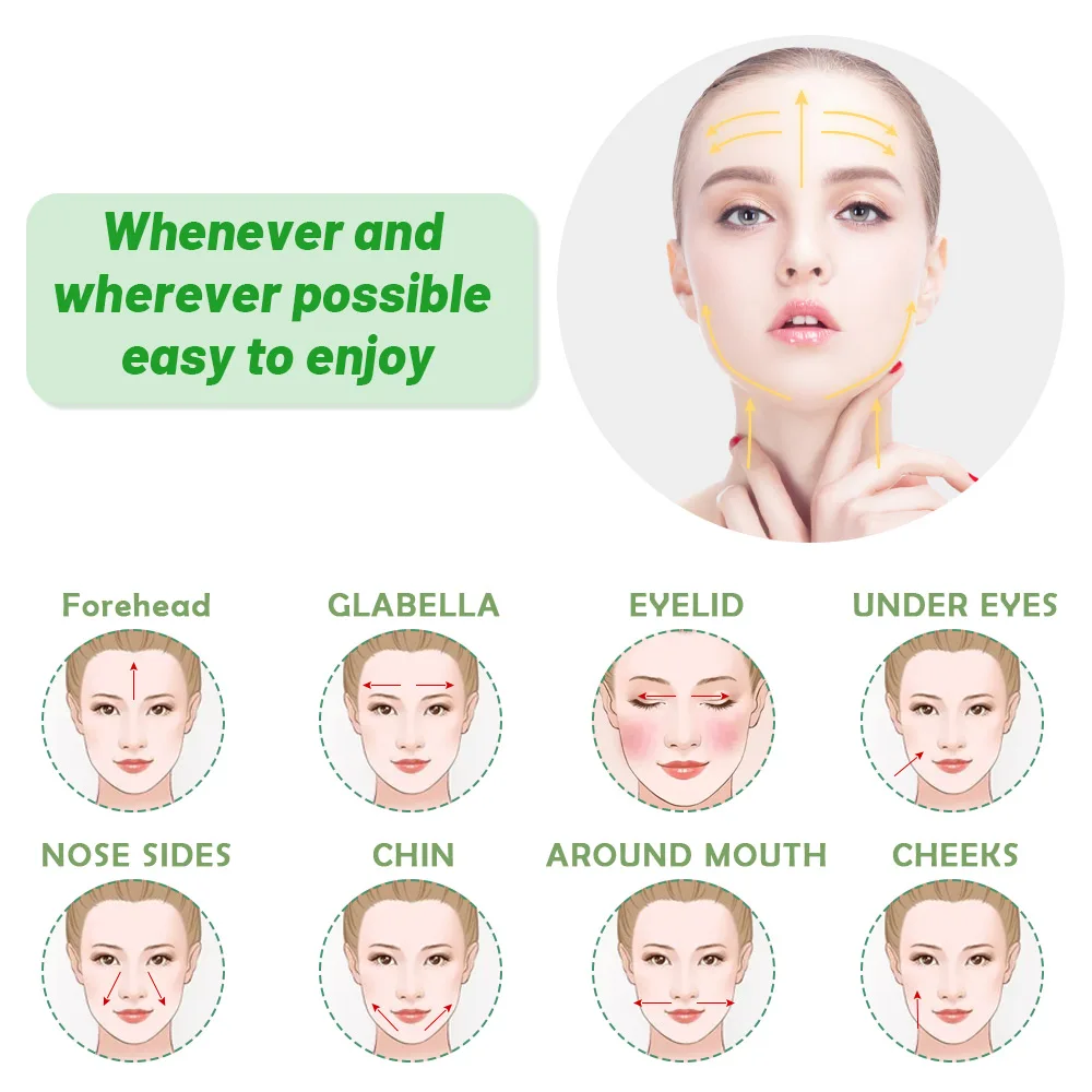 5 Styles Natural Jade Roller Face Lifting Massager Jade Stone Quartz Facial Roller Beauty Massage Tools For Face Eye Neck Care