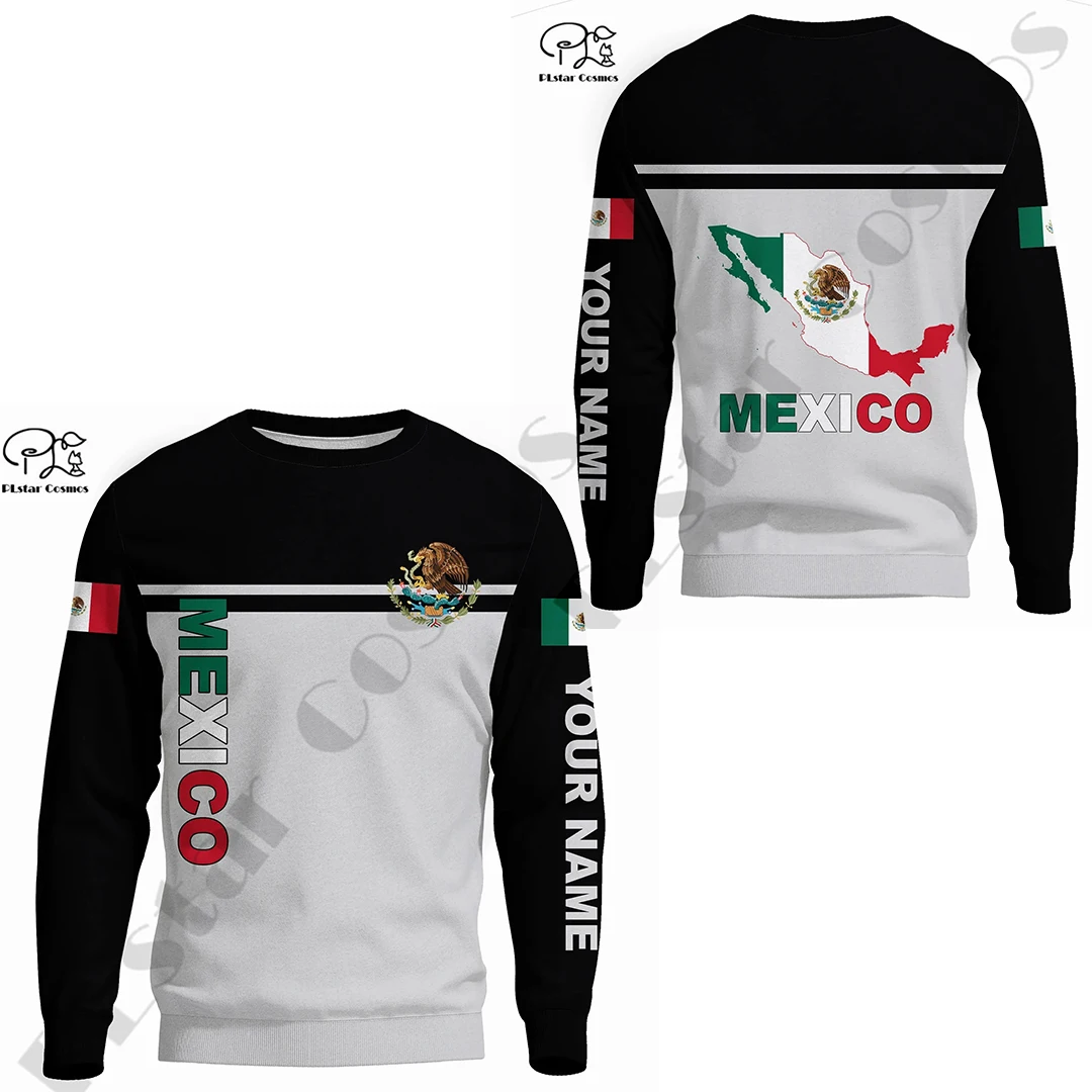 

PLstar Cosmos 3DPrinted 2021Newest Mexico Country Flag Map Unique Unisex Hrajuku Streetwear Casual Hoodies/Zip/Sweatshirt -2