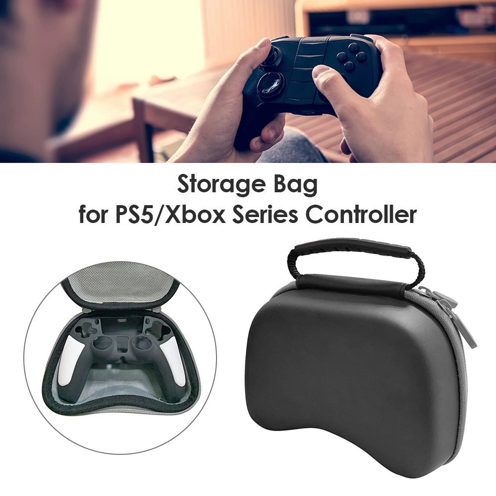 Funda DualSense para PS5, carcasa dura EVA, bolsa de almacenamiento, estuche de transporte portátil para mando de Xbox Series X, novedad