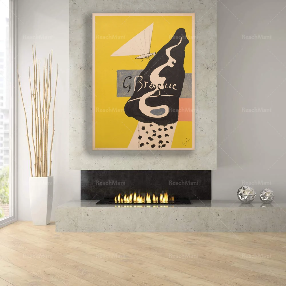Minimalist Poster Print | Exhibition Poster | Abstract Painting | Art Gallery Promotion | Museum Print | Home Decor | Wall Art