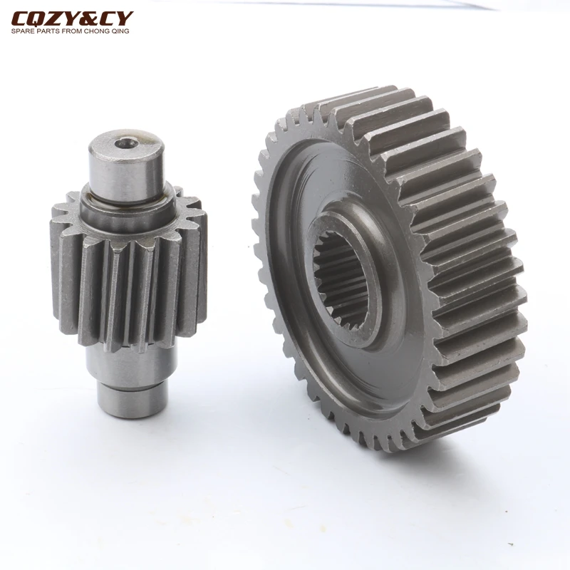 Racing Secondary Transmission High Performance 15/37 + 20% for Baotian BT125T China GY6 125cc 150cc 152QMI 157QMJ 4-stroke