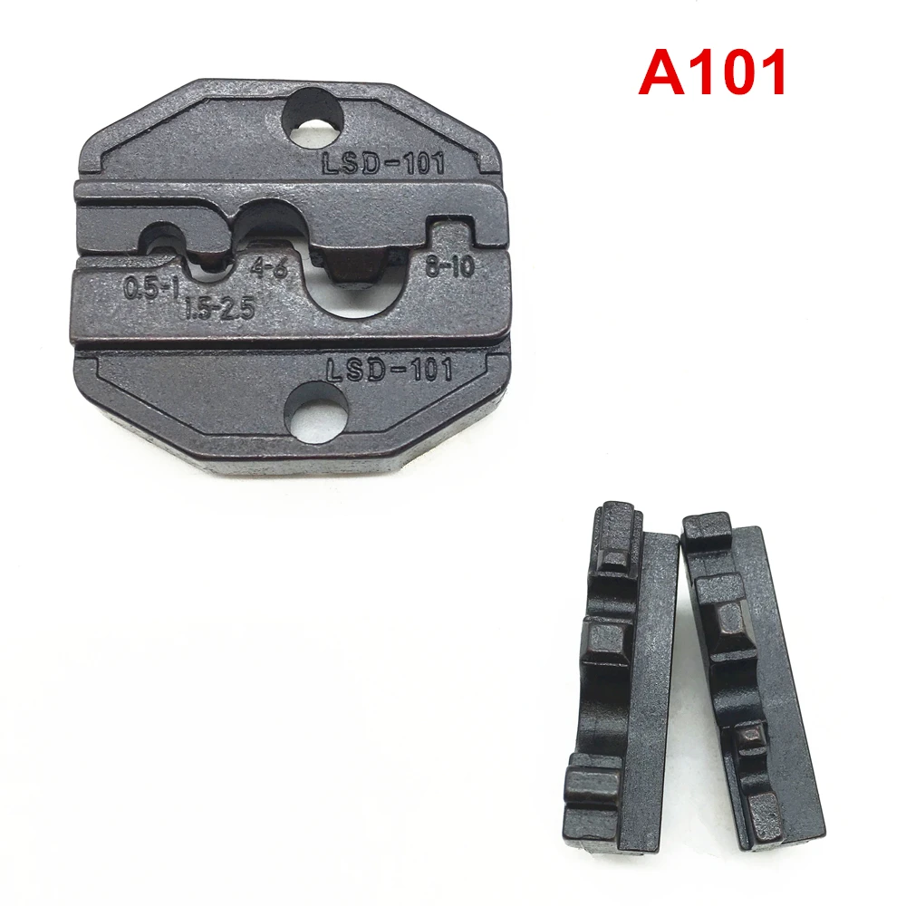Crimping die crimp jaws A101 for non-insulated terminals 16-8AWG 0.5-10mm2