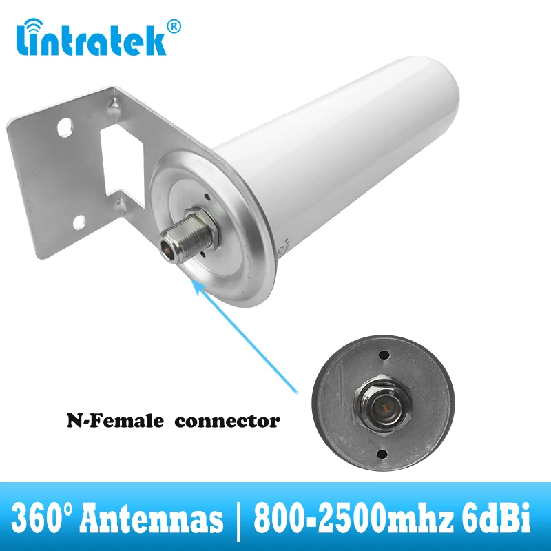 Imagem -03 - Lintratek-antena Exterior Omnidirecional 2g 3g 4g Sinal de Captura 360 ° para Telefone Celular Gsm Lte Wcdma