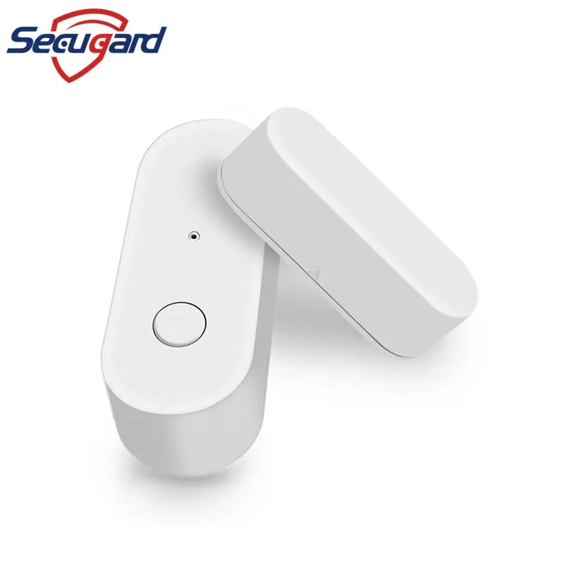 Tuya WiFi Door Sensor Smart Home Window Open/Closed Detector Wholesale Drawers Wardrobes Security Alarm Compatible Alexa Google