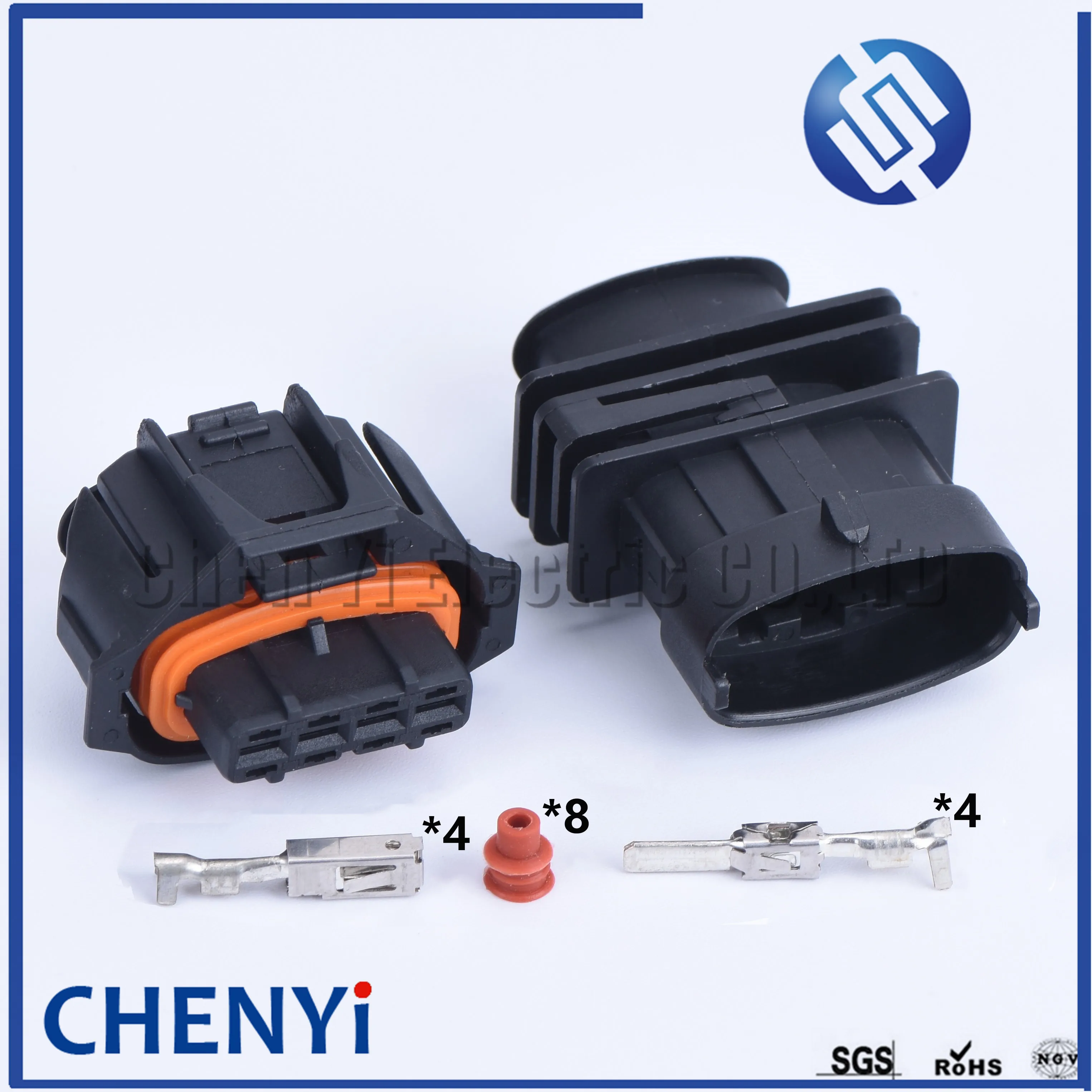 5 Sets 4 Pin Waterproof Auto Wire Connector Oxygen Sensor Plug Car Socket 1928403874 1928403966 1928403740 1928403870 1928403736