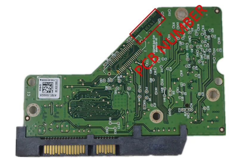 HDD PCB Логическая плата печатная плата 2060-800039-001 REV P1 , 2060 800039 001 / 800039-101 800039-401