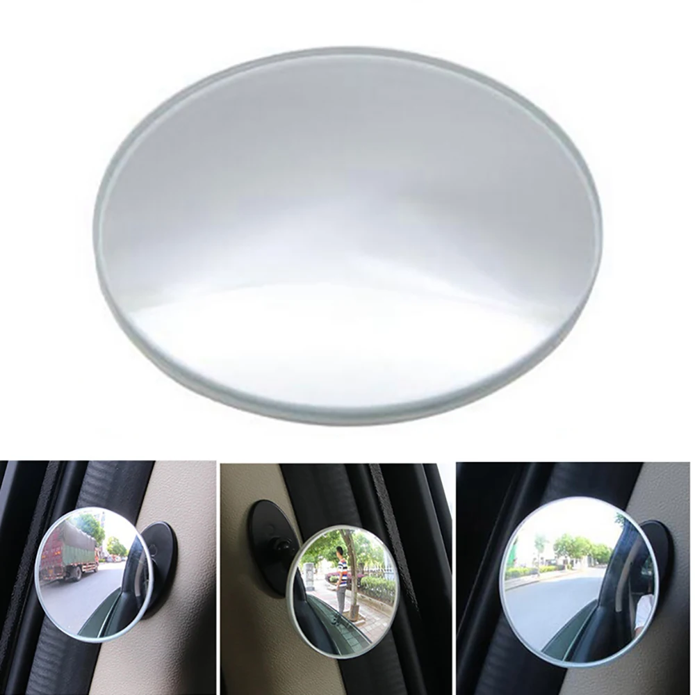 1 PCs Spherical Mirror 50mm, dead zone mirror, blind zone mirror, round mirror, passenger mirror in Auto