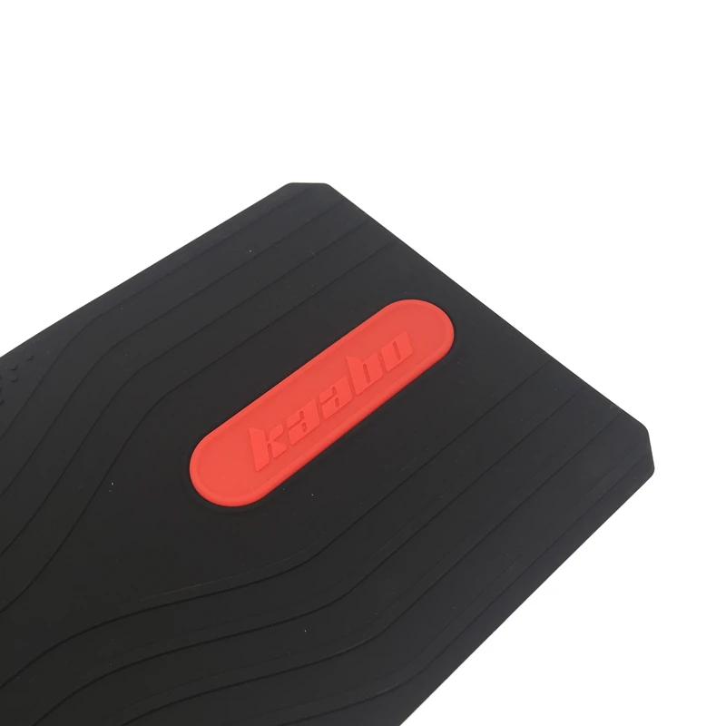 Original Wolf Warrior Silicone Mat for Kaabo Kickscooter Black Foot Pad Sticker for Kaabo Wolf Warrior Electric Scooter Parts