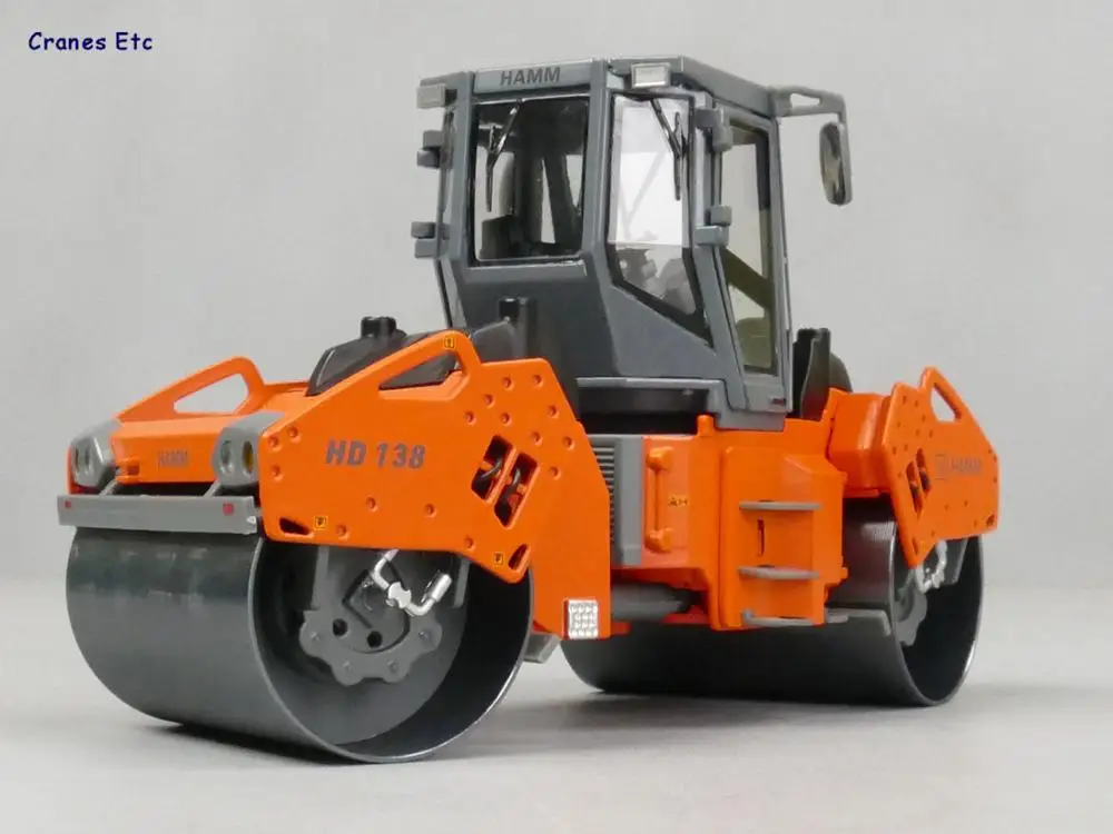 Original diecast 1:35 Wirtge HD138 Hamm Double Cylinder roadroller model