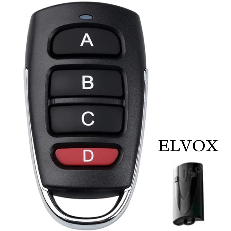 NEW 100% For ELVOX Garage/Gate Remote Control Replacement Elvox ET03 ET04 Garage Command 433mhz Fixed Code Wireless Transmitter