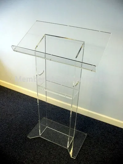 

Free Shipping Beautiful HoYodeMonterrey Price Reasonable Acrylic Podium Pulpit Lectern podium plexiglass