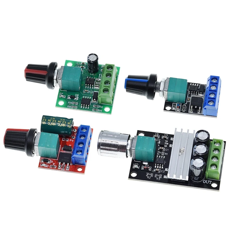 DC 1,8 V-35 V 2A 3A 5A 10A 30W 80W 90W PWM Motor Drehzahlregler Niederspannung Motor Drehzahlregler PWM Einstellbares Antriebsmodul – Detail 10