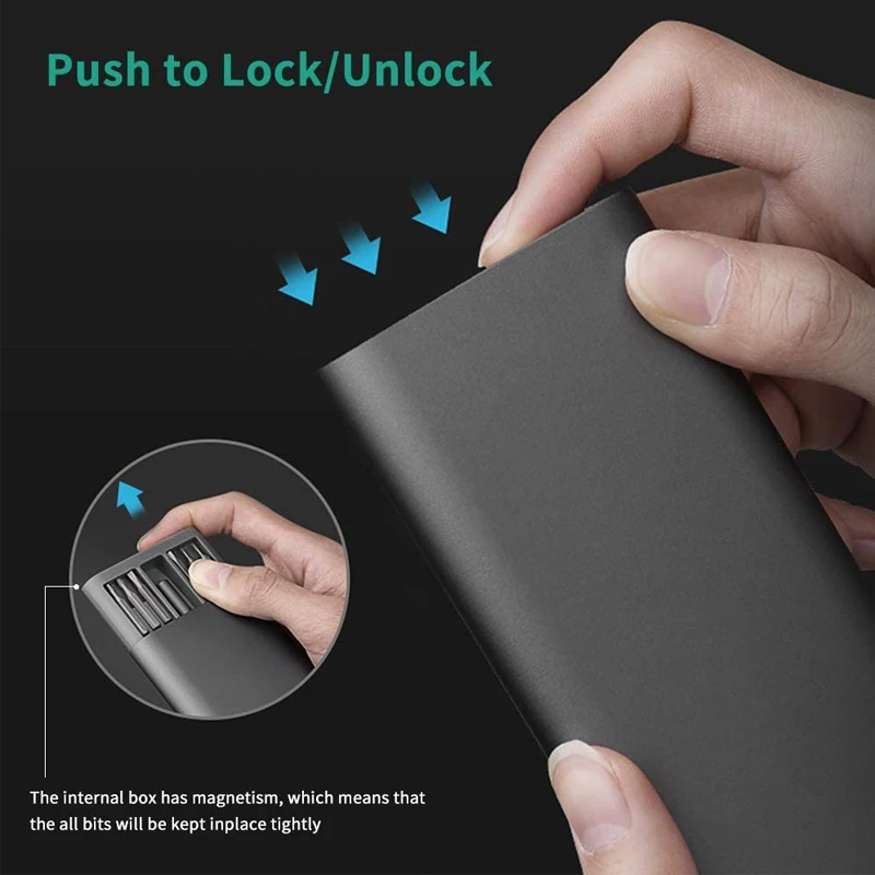 Screwdriver Set 50 in 1 Precision Screwdriver Magnetic Phillips Torx Hex Screwdriver Bits Mobile Phone Repair Hand Tool Kit