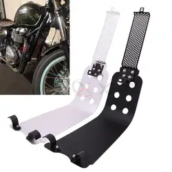 Motorcycle Engine Guard Bash Skid Plate Oil Cooler Cover For Triumph Bonneville SE T100 Thruxton Scrambler Steve Mcqueen