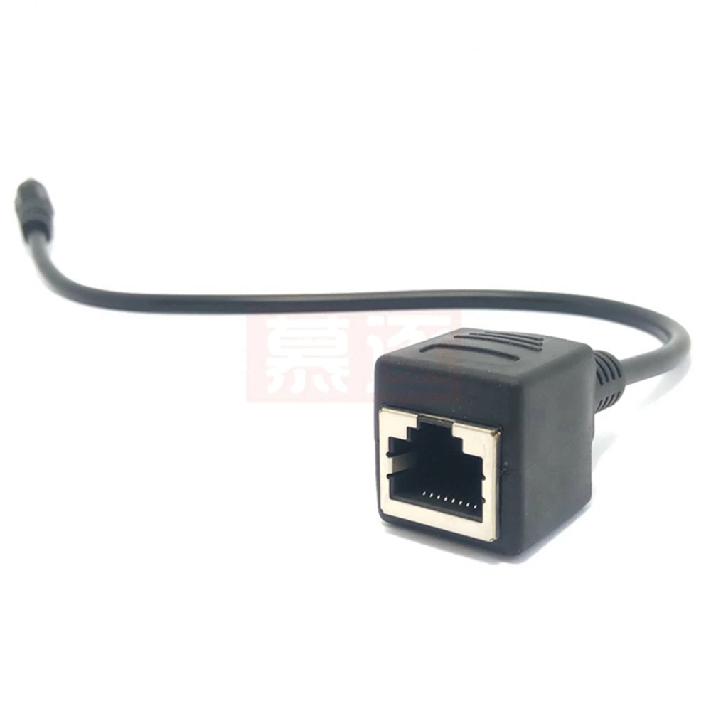 3.5mm męska wtyczka Audio kabel do sieci Ethernet RJ45 kabel akcesorium FE13