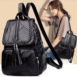 Mini Backpack Crossbody Bag For Teenage Girl Plaid Women Shoulder Phone Purse Korean Style New Trendy Female 2023