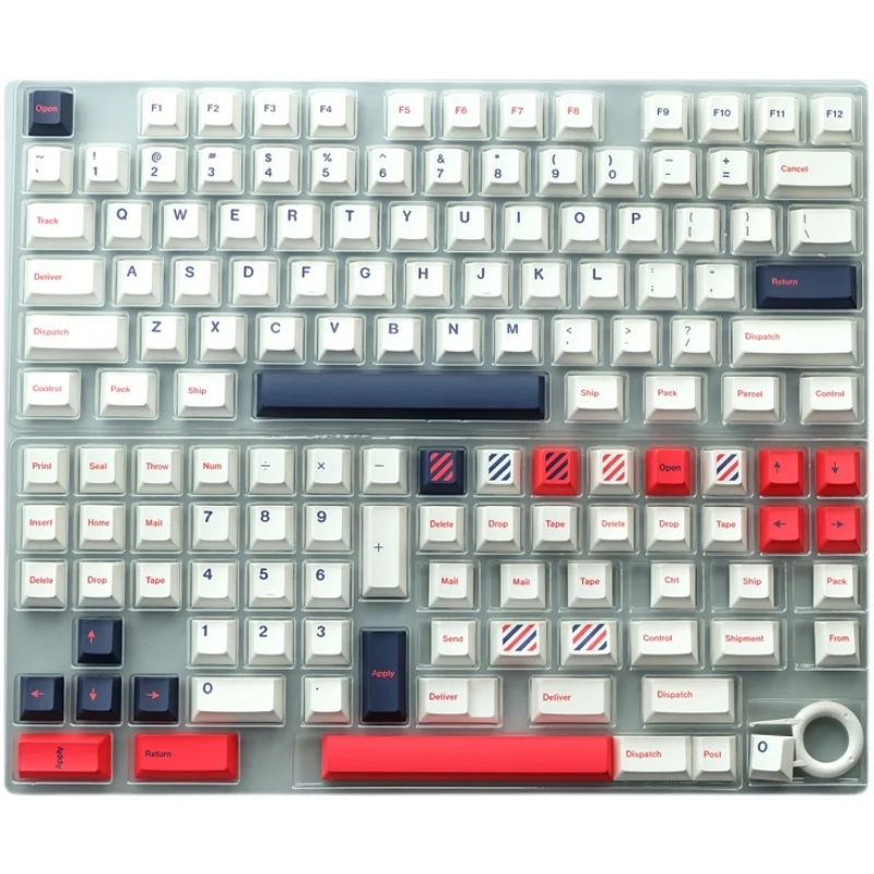 GMK-Juego de teclas por sublimación para teclado mecánico, tapas de teclas de perfil Cherry, PBT, para 61, 64, 68, 84, 87, 96, 104, 108, 1 Juego