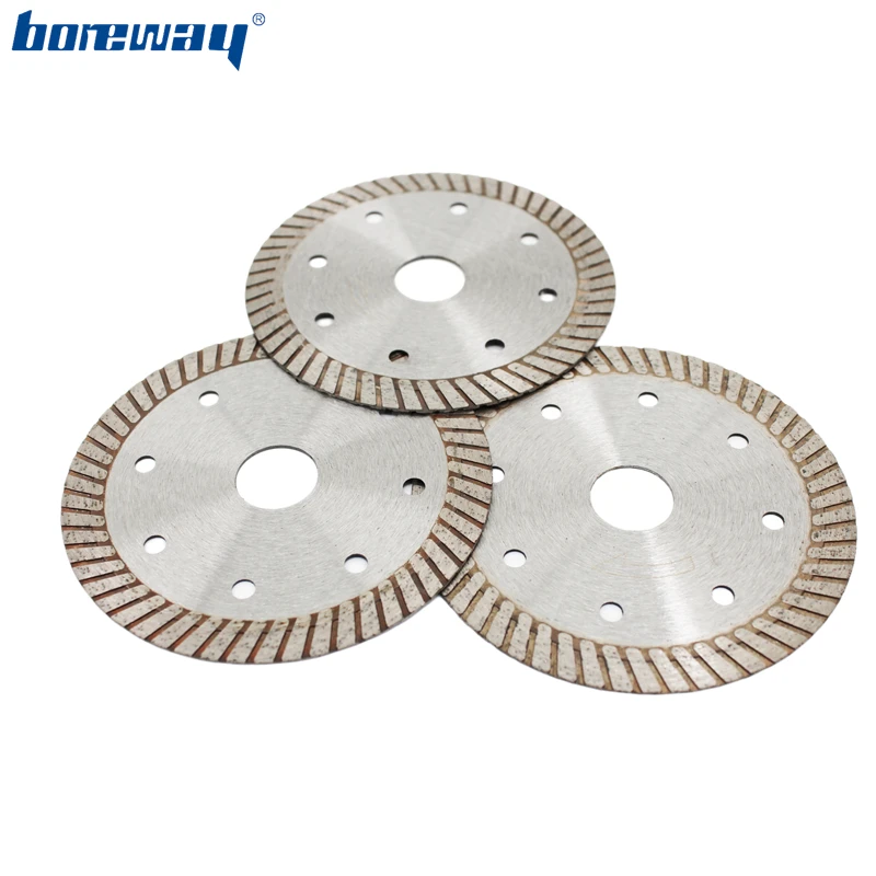 Boreway 1PC Hot pressing 105mm High Quality Diamond Saw Blade Circular Cutting Disc for marble Brick of Pottery and Porcelain