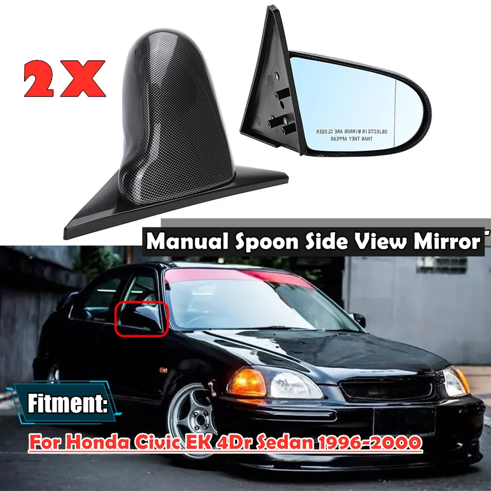 Adjustable Car Side Mirror for Honda Civic 1996-2000