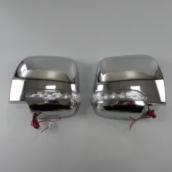 abs chrome led rearview mirror cover parts accessories for Toyota Hiace Commuter 2005-2018 2008 2009 2010 2012 2014 2018