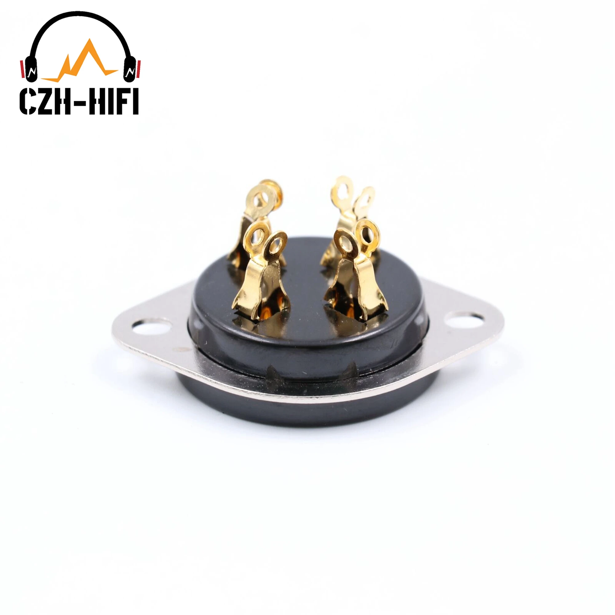 1 pz 4in presa tubo Base valvola in bachelite per 300B 811 45 50 71A 2 a3 amplificatore tubo Vintage elettronico Audio HiFi fai da te