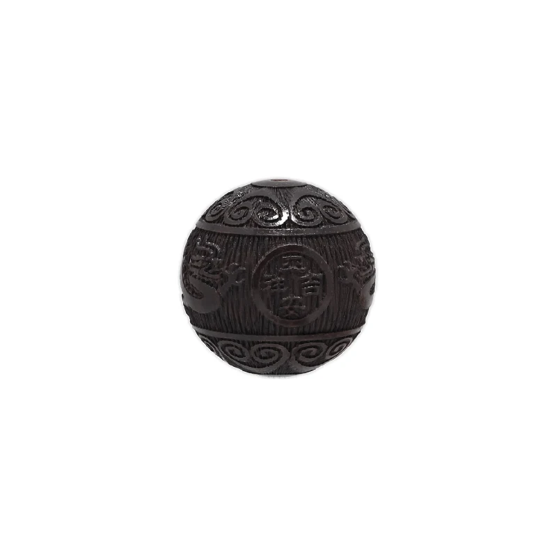 WD-021 Natural Rosewood Beads Machine Carved Antique Beads For Jewelry Making DIY Beads Bracelet Yoga Necklace
