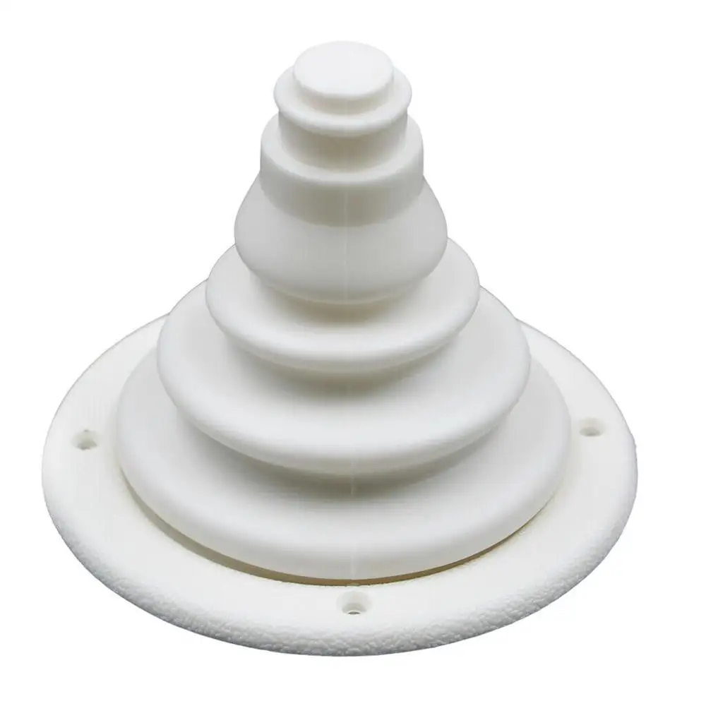 Boot Weiß Nylon 120mm Kegel Rigging Kabelbaum Lenkung Gas Schaltkabel Boot Loch Abdeckung Schutz Balg Zubehör – Detail 1