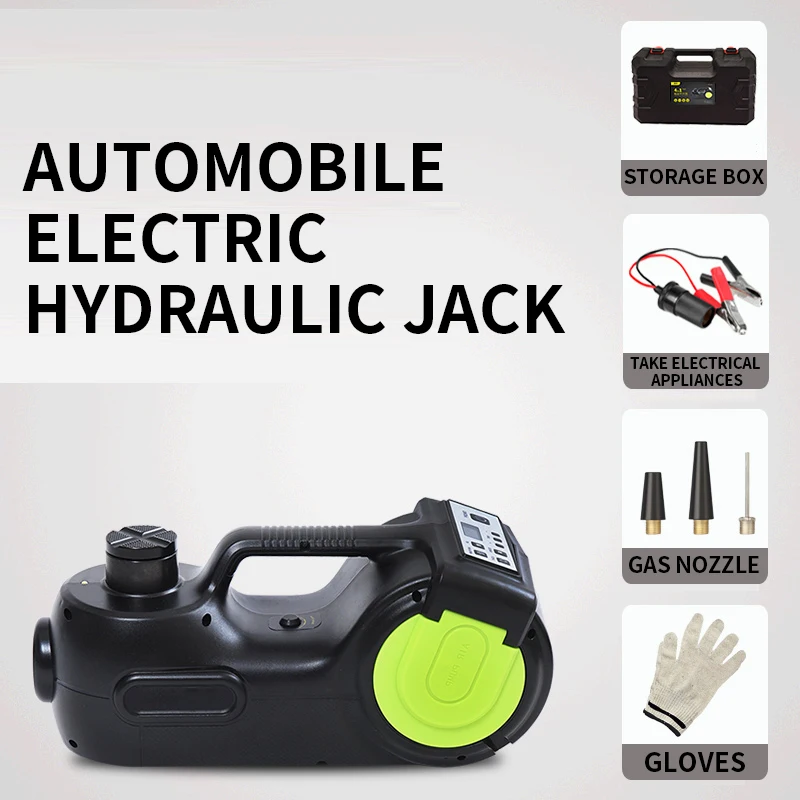 Multi-function 12V car electric hydraulic jack to lift 5T off-road vehicle SUV horizontal vehicle labor-saving tire change