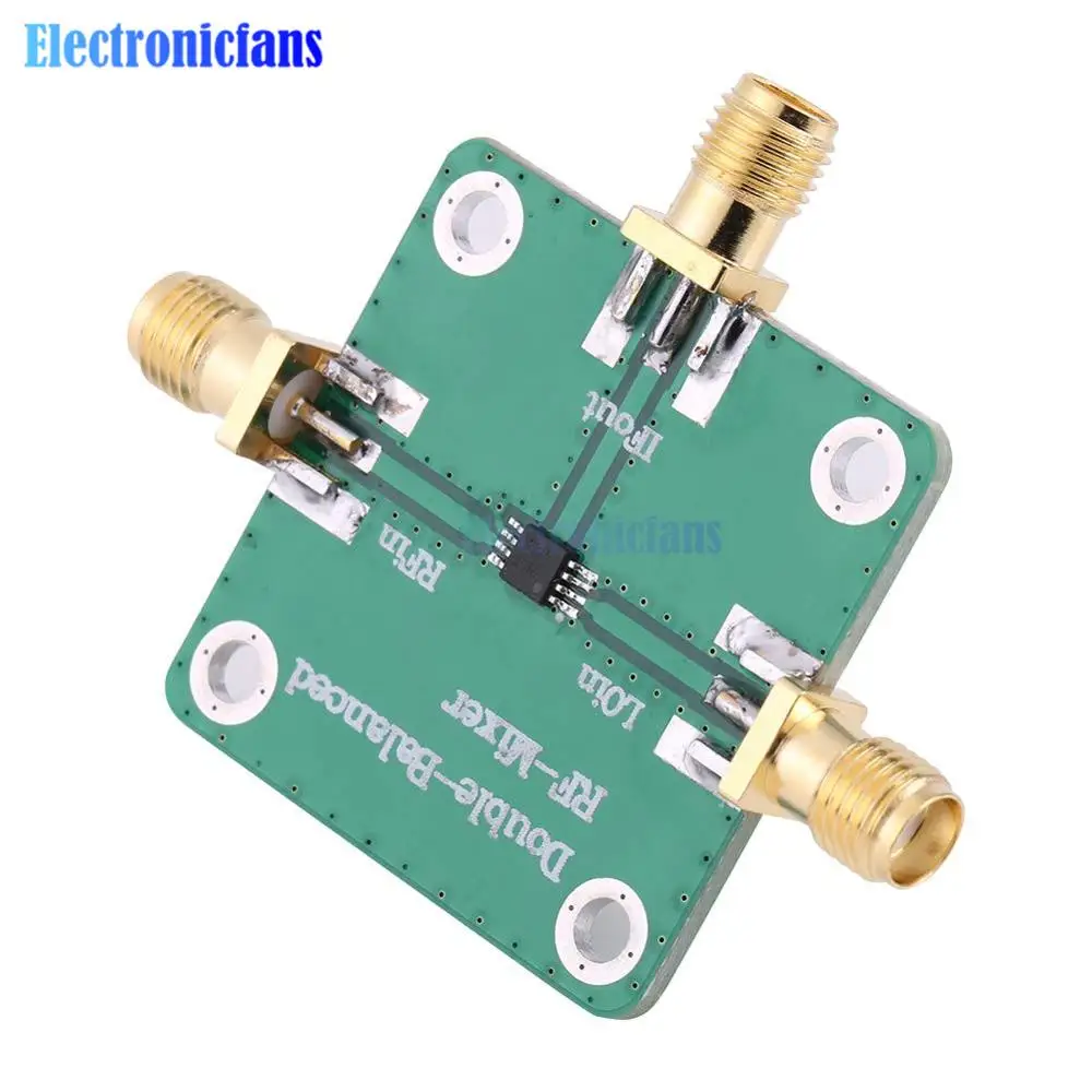 Microwave Radio Frequency Dual Balanced RF Mixer Frequency Transducer RFin=1.5-4.5GHz RFout=DC-1.5GHz LO=312 Female Connector