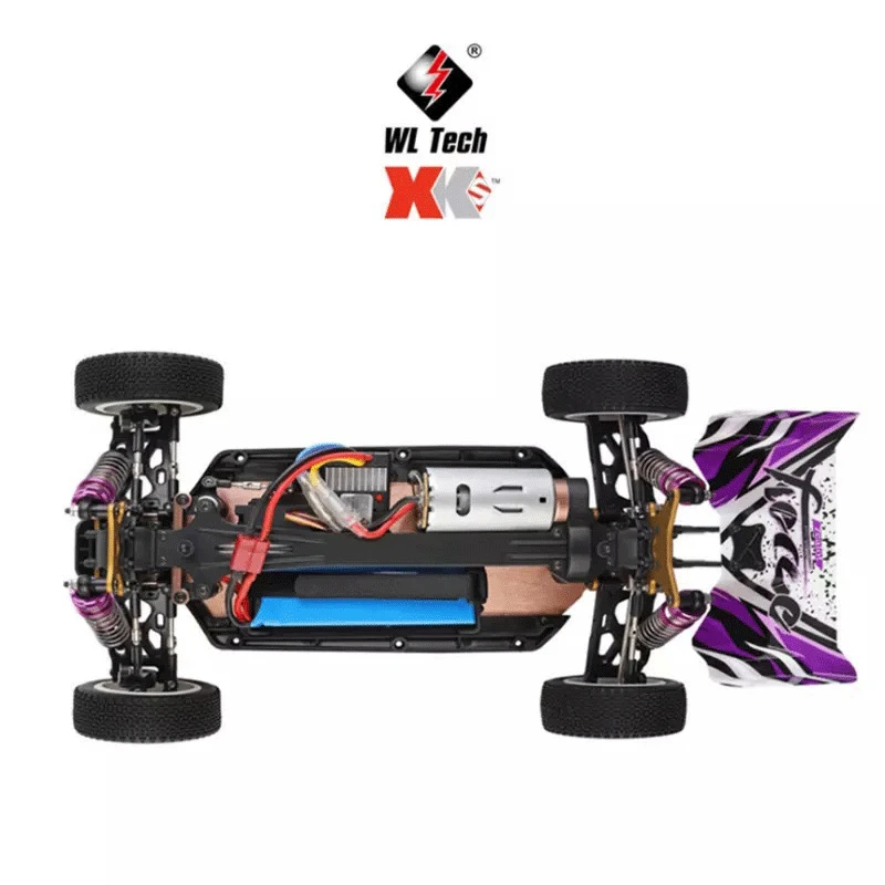 Wltoys 124019 RC Car 2.4G 4WD Upgrade 1:12 60Km/h High Speed Alloy Chassis RTR Remote Control Racing Car Toys Gifts